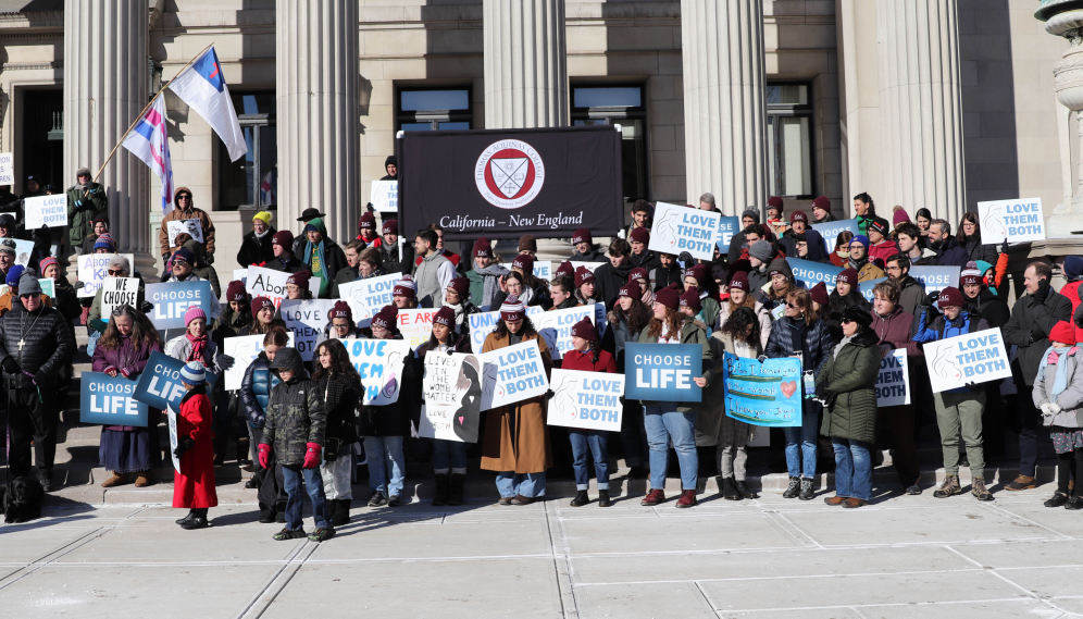 New England students walk for life in springfield