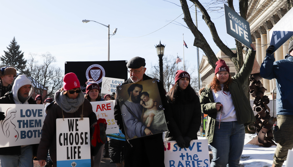 New England students walk for life in springfield