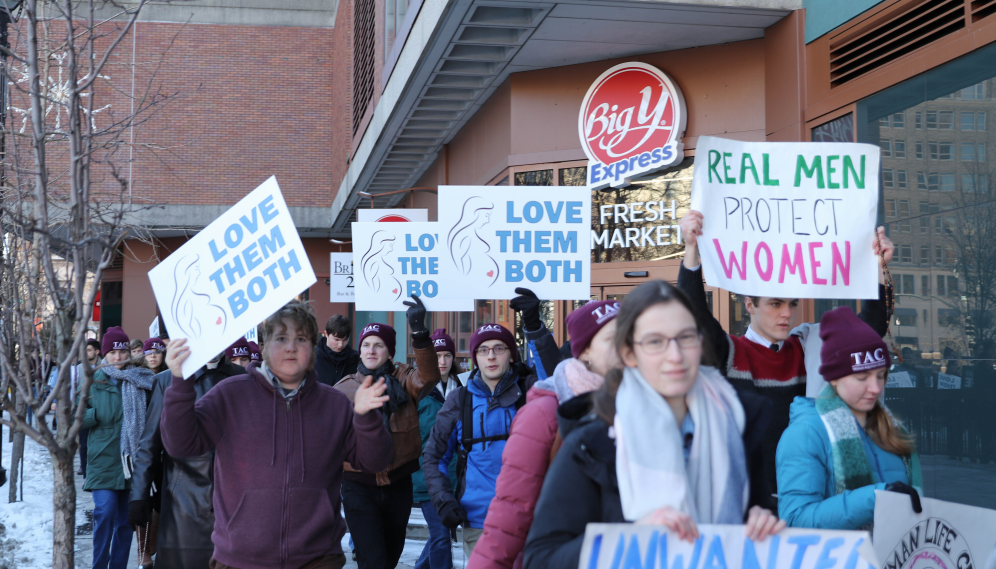 New England students walk for life in springfield