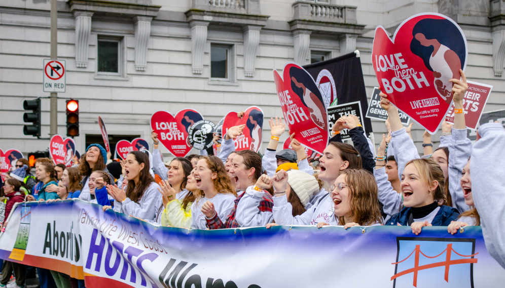 California students walk for life