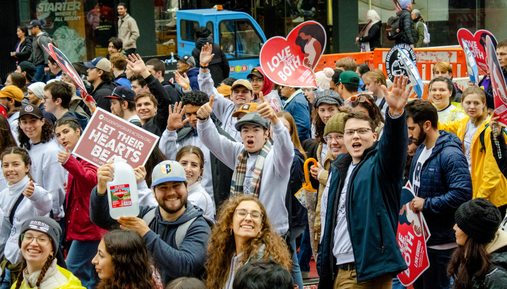 California students walk for life