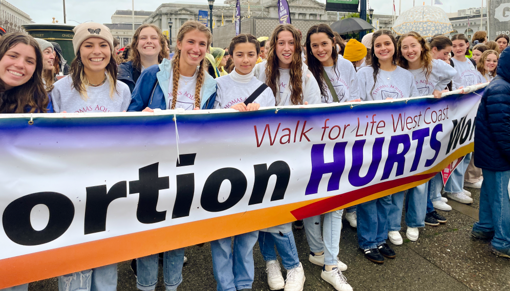 California students walk for life