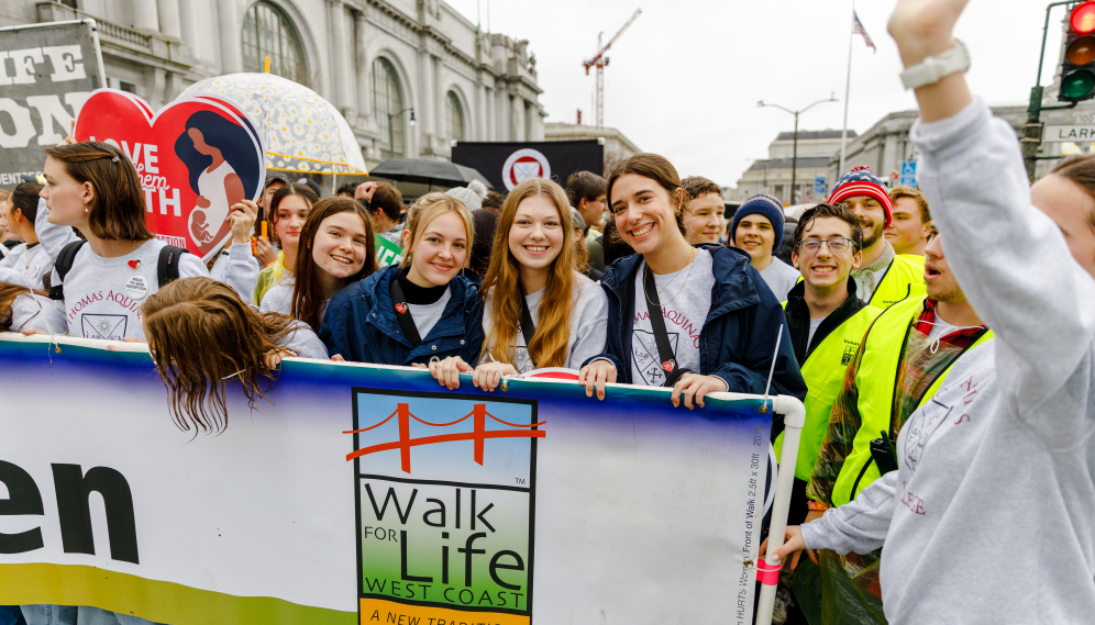 California students walk for life