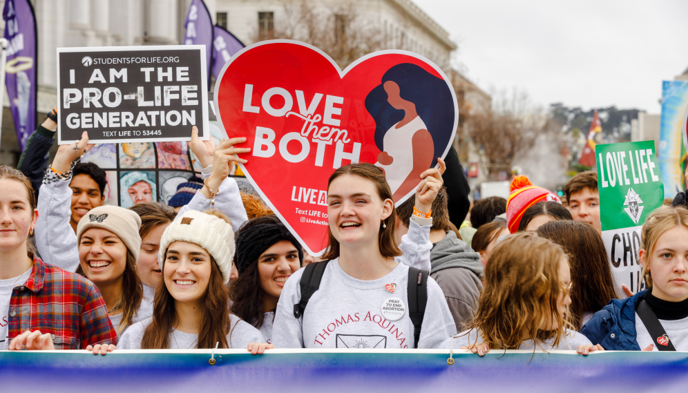 California students walk for life