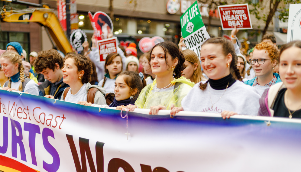 California students walk for life