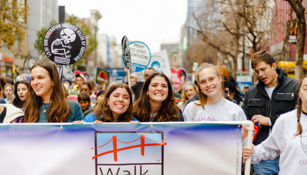 California students walk for life