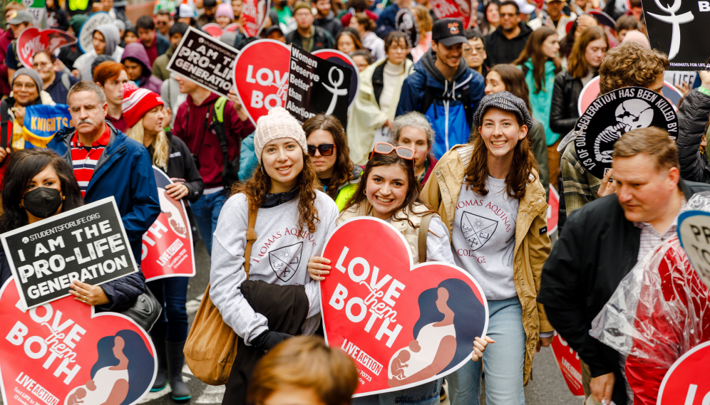 California students walk for life