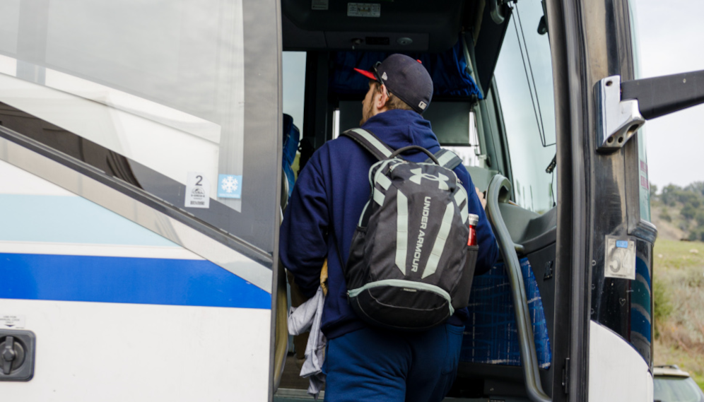 Students depart for Walk for Life West Coast