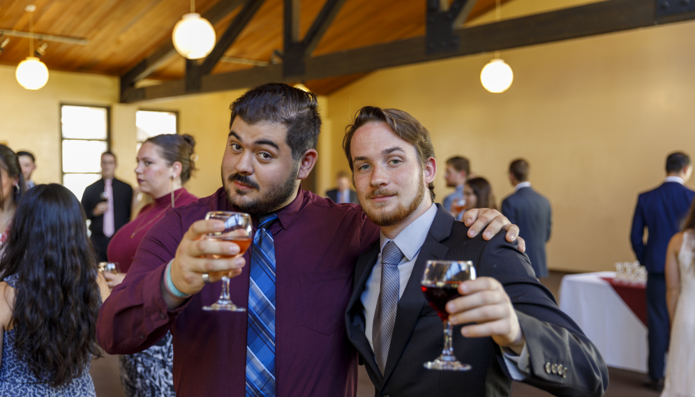 Faculty Bids Farewell to Class of 2024 at President’s Dinner