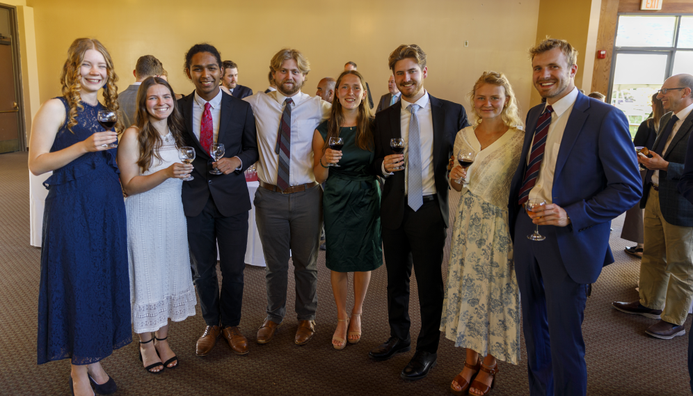 Faculty Bids Farewell to Class of 2024 at President’s Dinner