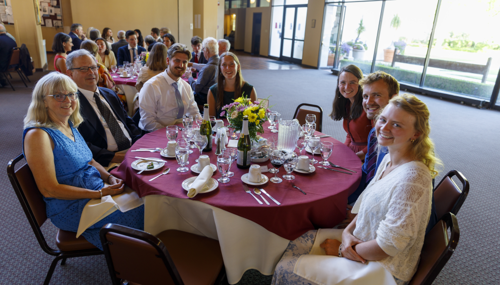 Faculty Bids Farewell to Class of 2024 at President’s Dinner