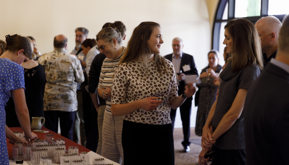 College Welcomes Parents, Newest Alumni at Taco Dinner