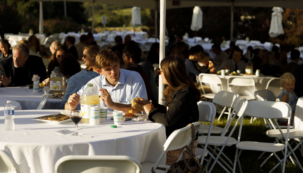 College Welcomes Parents, Newest Alumni at Taco Dinner