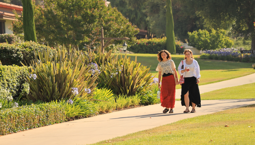 Students between classes