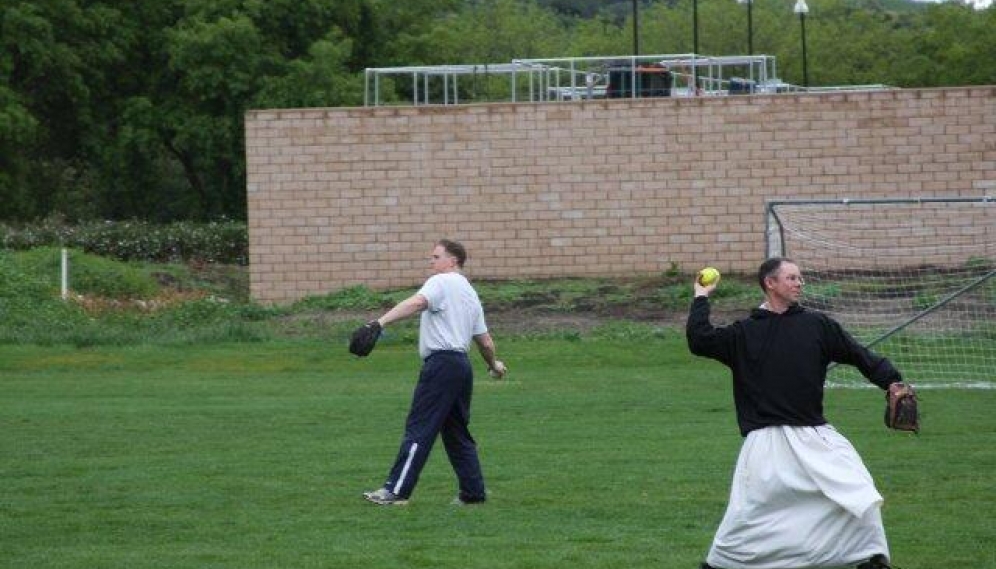 2012 Senior-Tutor Softball Game