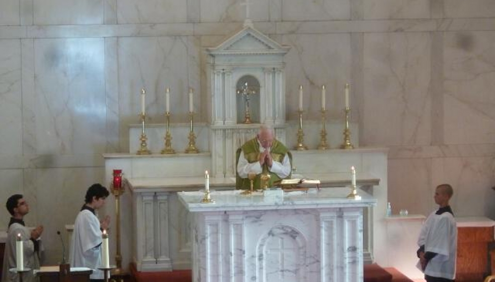 Father Buckley KofC Mass 2013