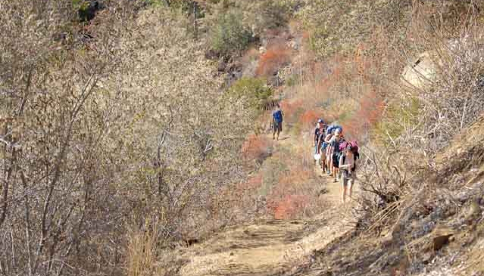 Topatopa Hike Fall 2016