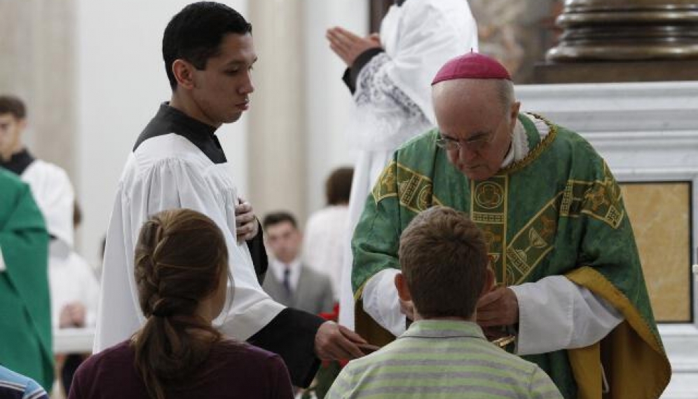 Archbishop Vigano Mass 1-12-2018