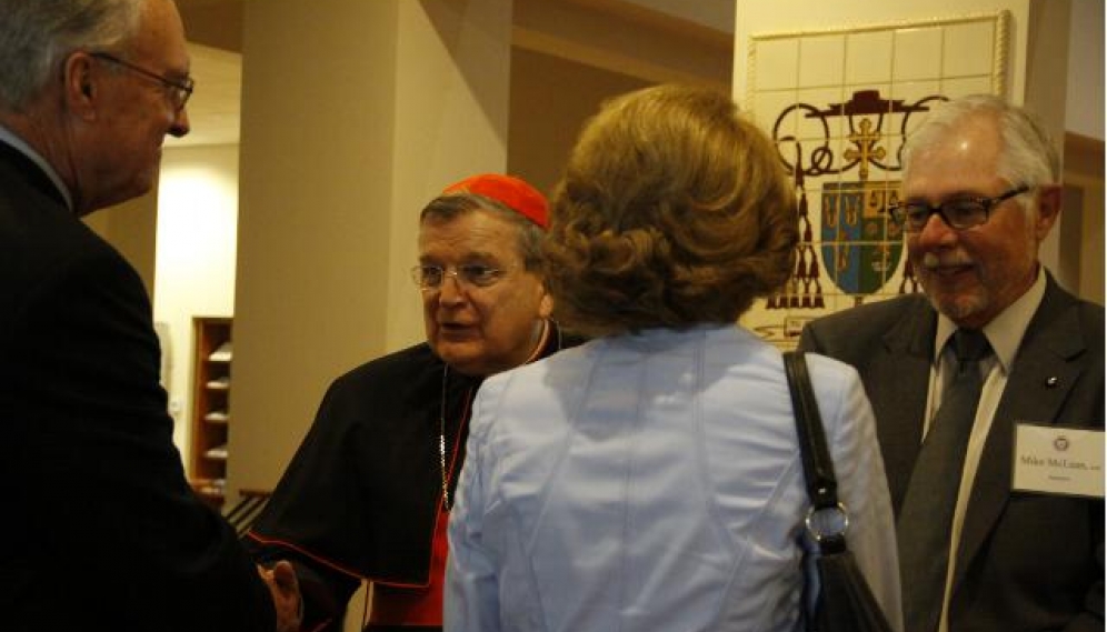 Cardinal Burke 2016 -- Reception and Dinner