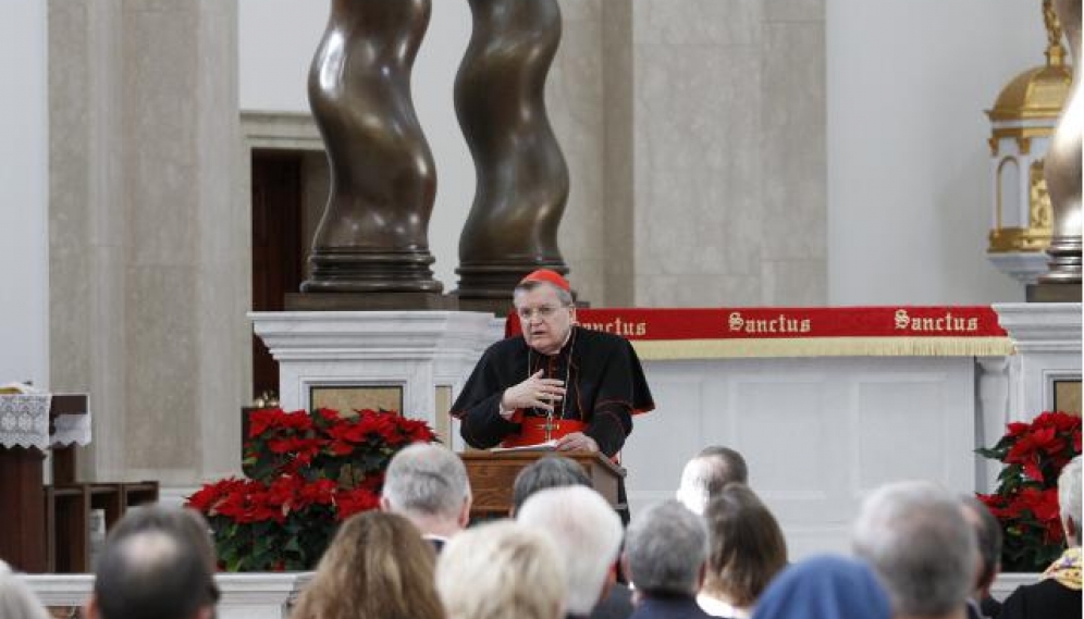 Cardinal Burke 2016 -- Conference and Mass