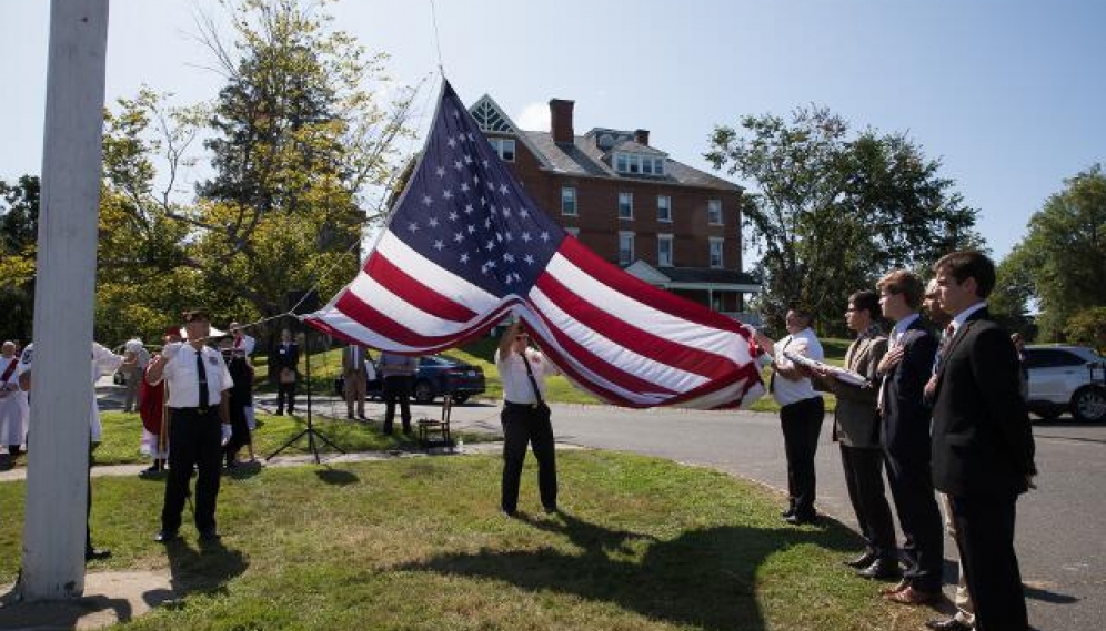 New England Convocation 2019 -- Flag-raising