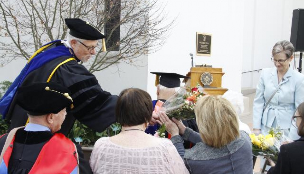 Founders Plaza Dedication 2017