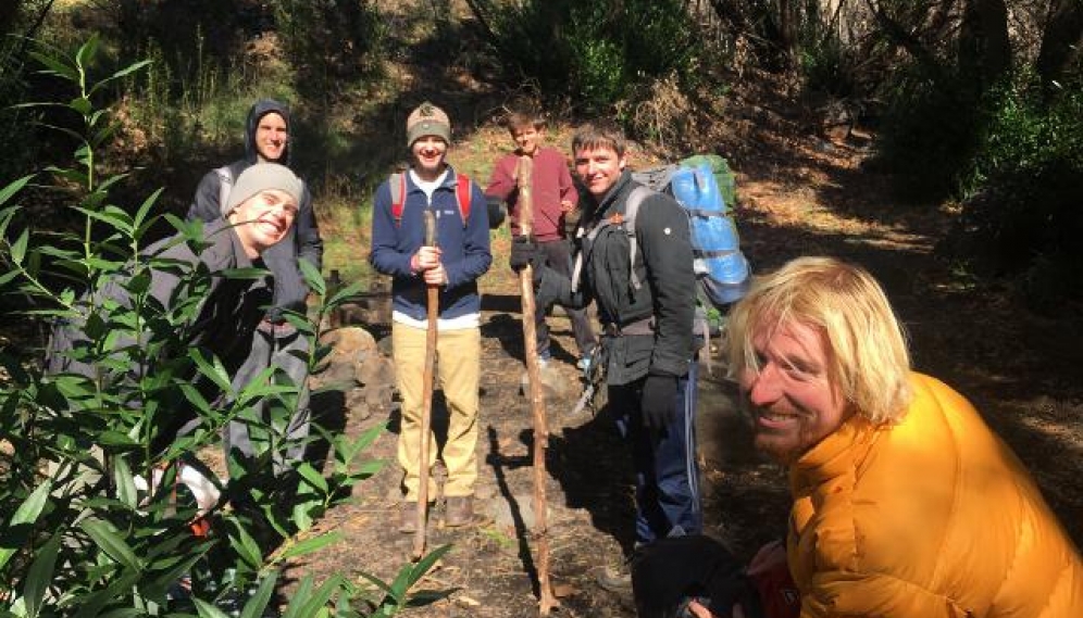 Fr. Paul Backpacking Trip to Topatopa Peak 2019