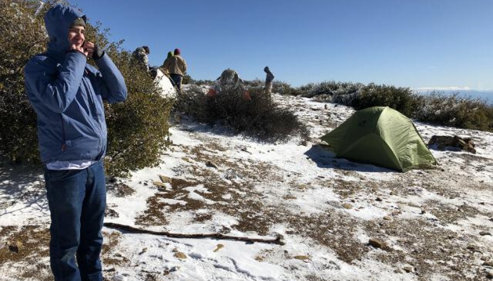 Fr. Paul Backpacking Trip to Topatopa Peak 2019