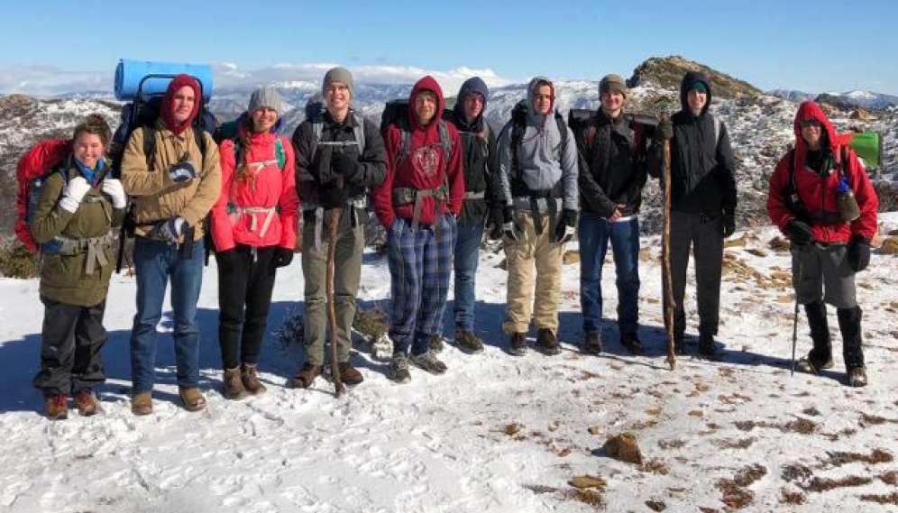 Fr. Paul Backpacking Trip to Topatopa Peak 2019