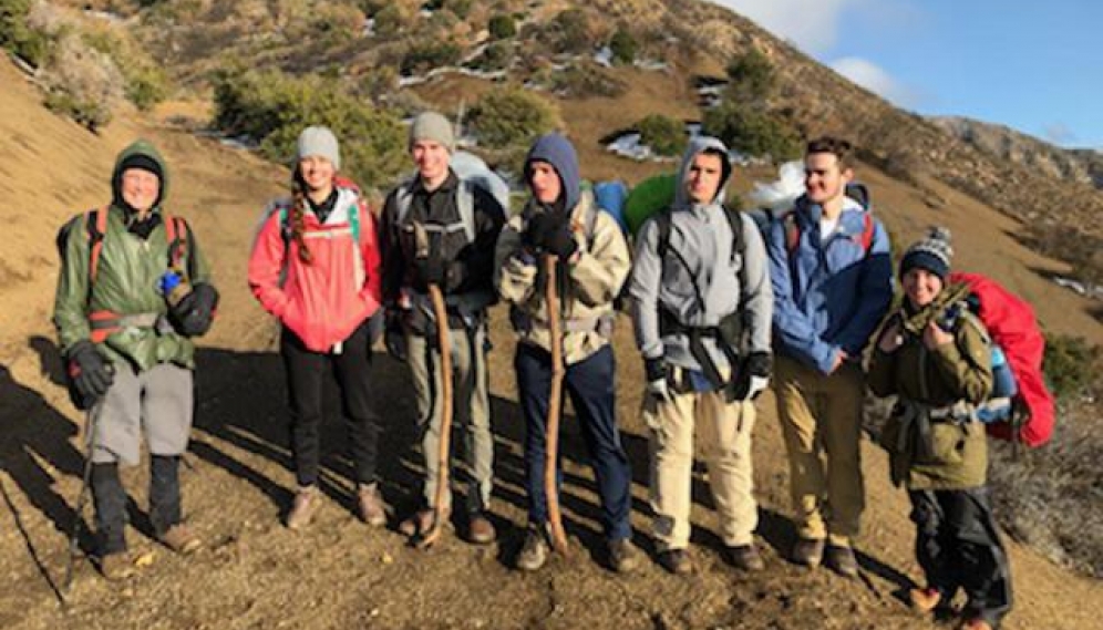 Fr. Paul Backpacking Trip to Topatopa Peak 2019