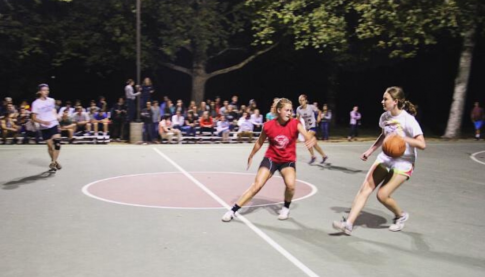 Summer Program 2017 Students v Prefects Basketball Games