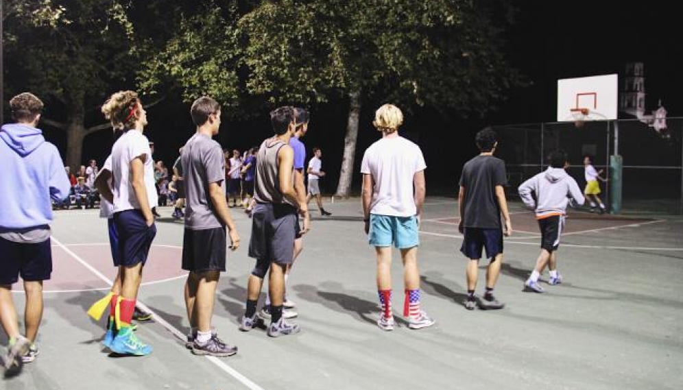 Summer Program 2017 Students v Prefects Basketball Games