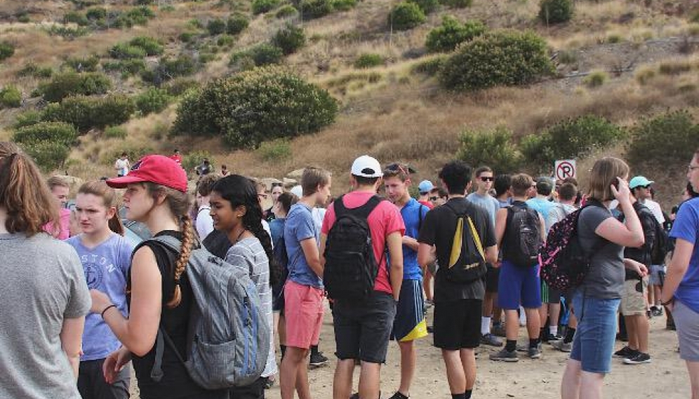 Summer Program 2017 Hike on Chumash Trail