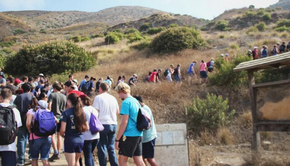 Summer Program 2017 Hike on Chumash Trail