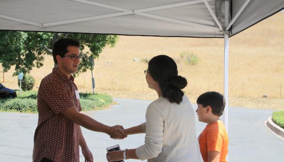 Students arrive for the 2018 High School Summer Program