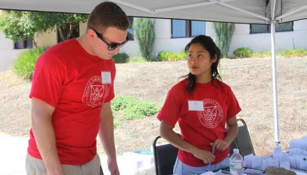 Students arrive for the 2018 High School Summer Program