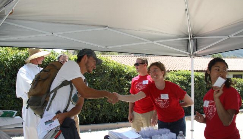 Students arrive for the 2018 High School Summer Program