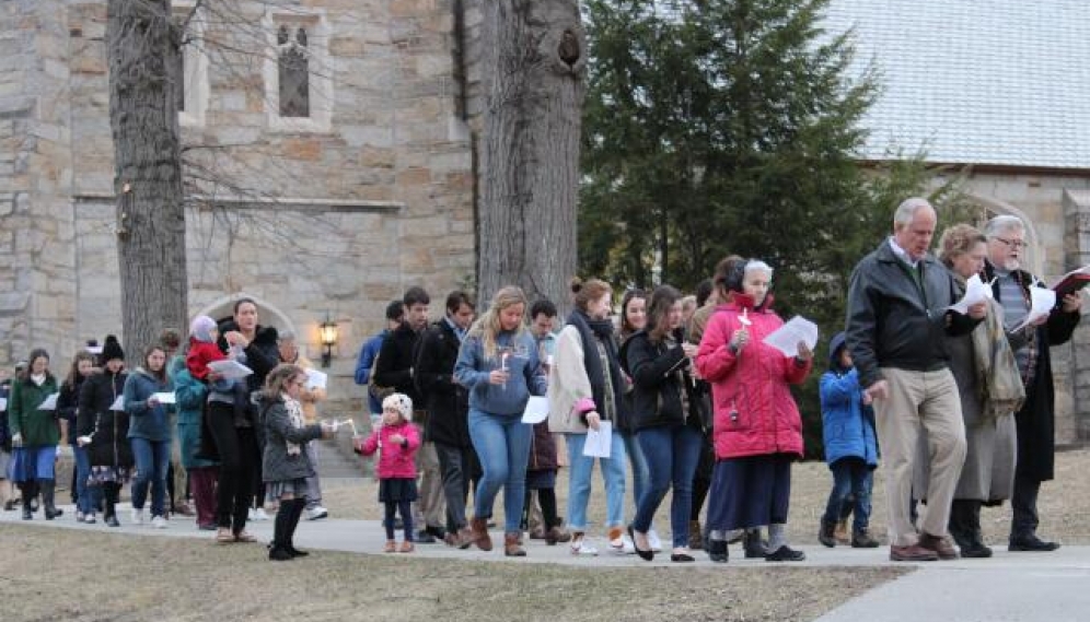 New England Rosary Procession March 2020