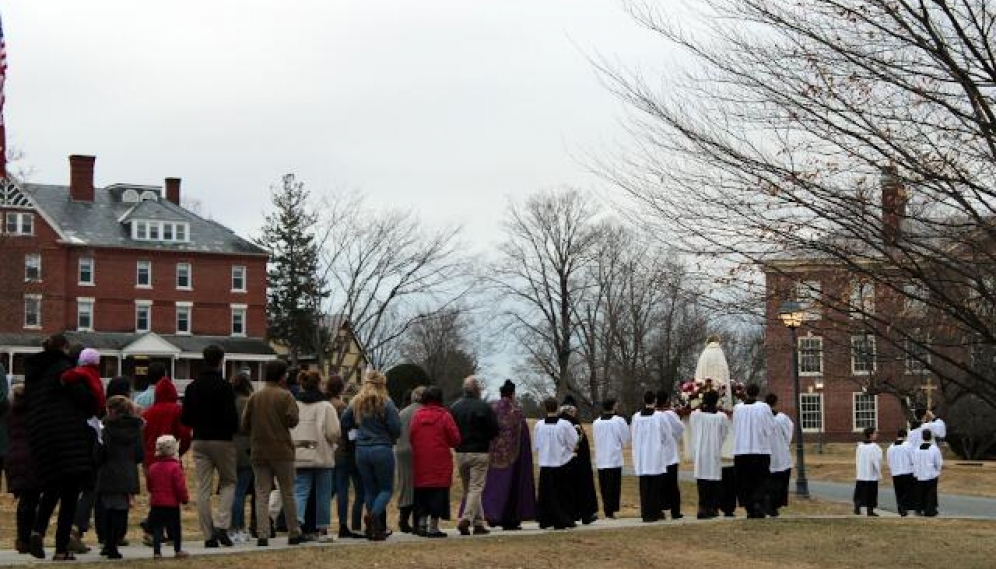 New England Rosary Procession March 2020