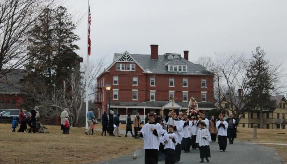 New England Rosary Procession March 2020