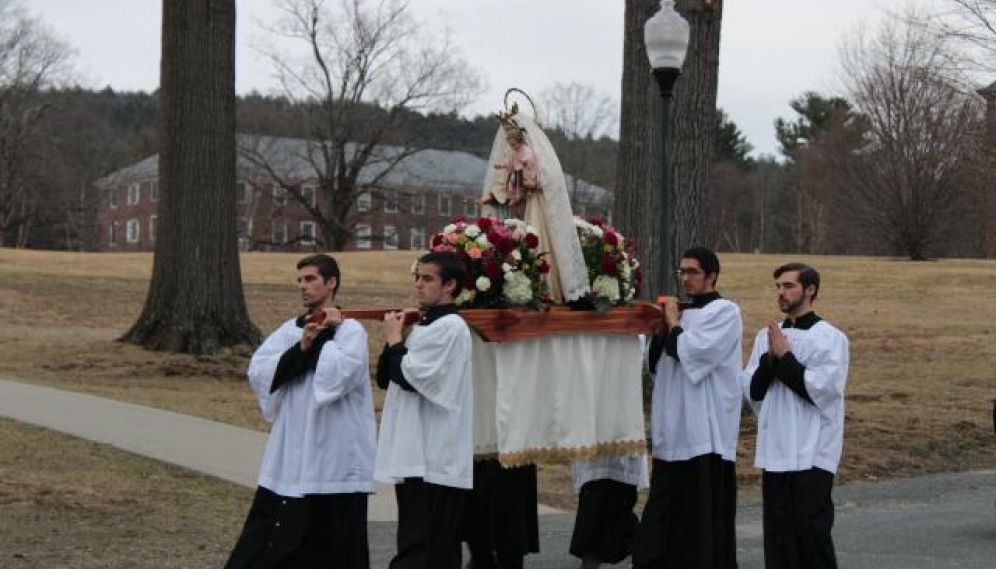 New England Rosary Procession March 2020