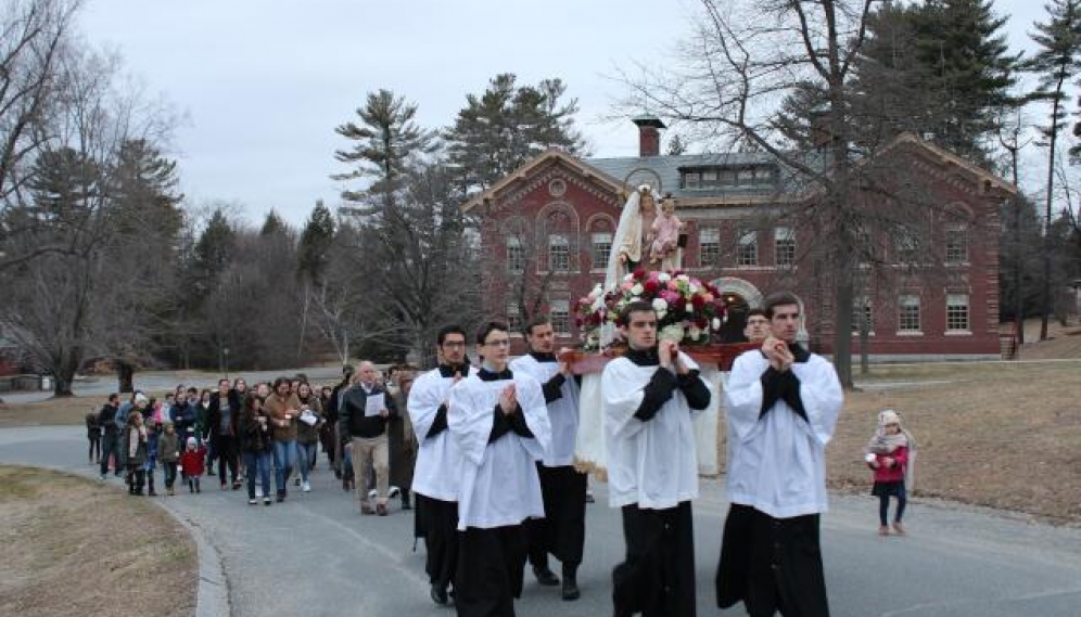 New England Rosary Procession March 2020