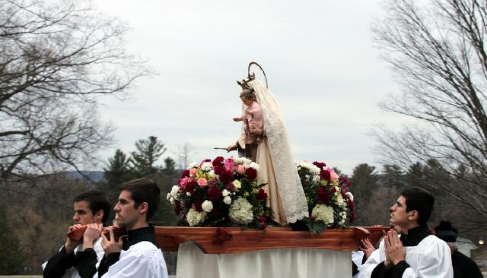 New England Rosary Procession March 2020