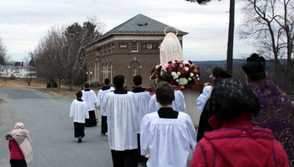 New England Rosary Procession March 2020