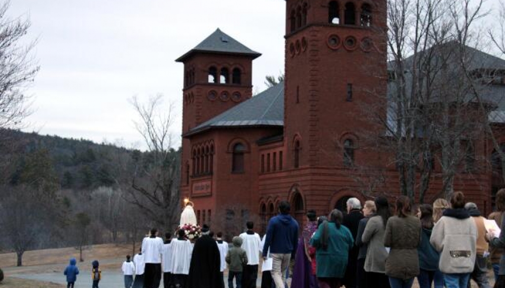 New England Rosary Procession March 2020