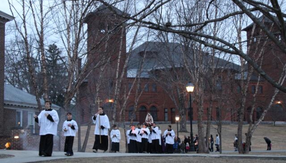 New England Rosary Procession March 2020