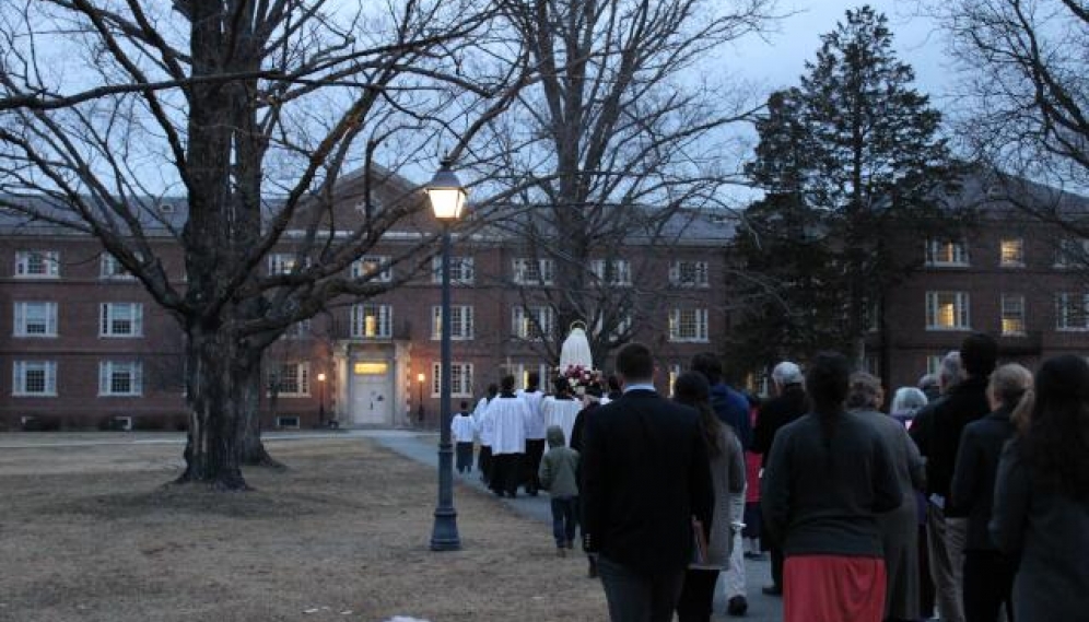 New England Rosary Procession March 2020