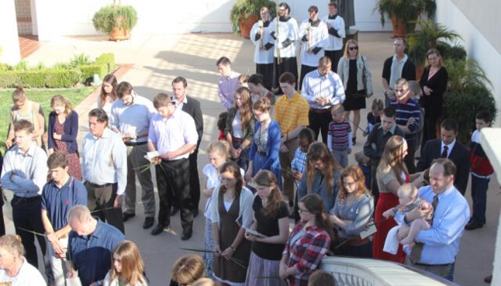 Palm Sunday Procession 2015