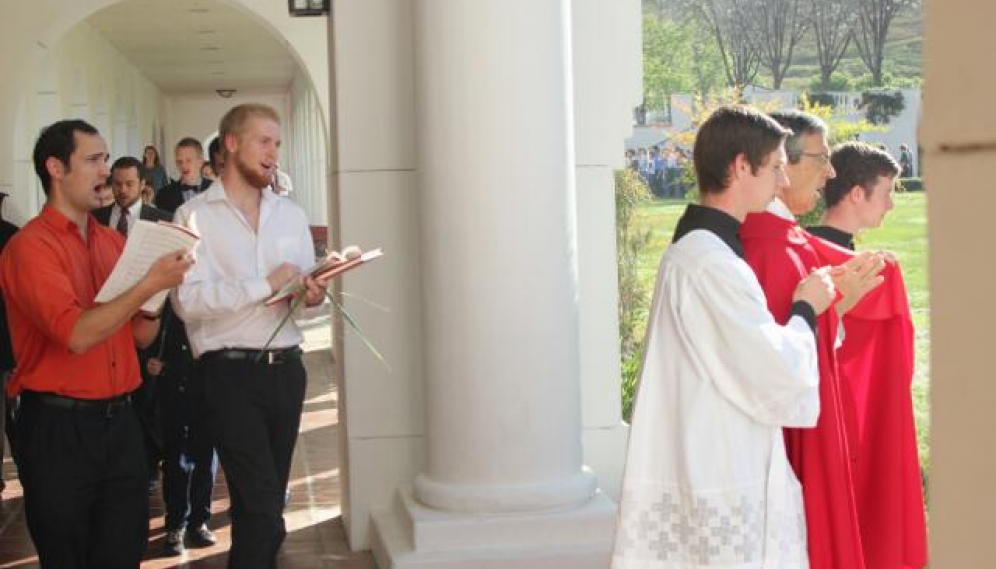 Palm Sunday Procession 2015