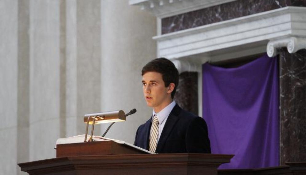 Chapel Benefactor Plaque Blessing 2014